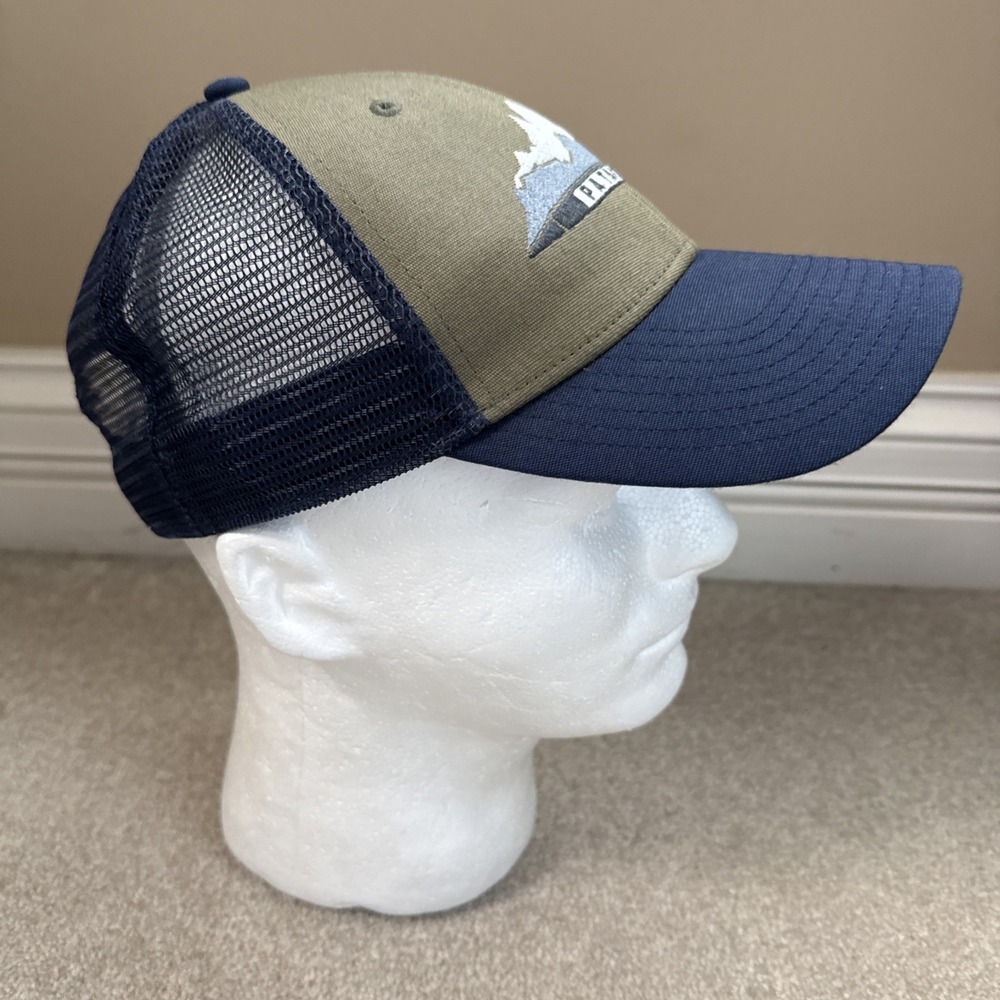 Patagonia Miner Ice Pick Axe Mountain Climber Peak Trucker Mesh Snapback Hat - Picture 3 of 8